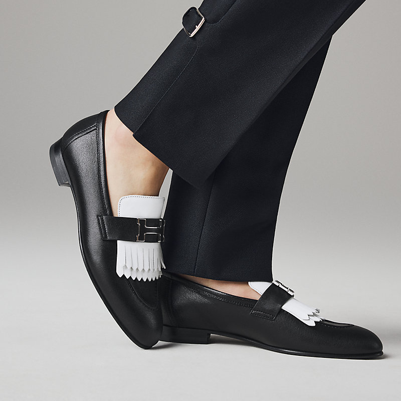 モカシン 《ロワイヤル》 - ブラック | Hermès - エルメス-公式サイト